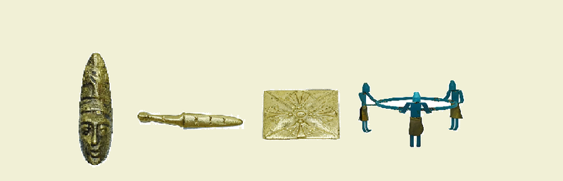 Metal and Wood Ornaments