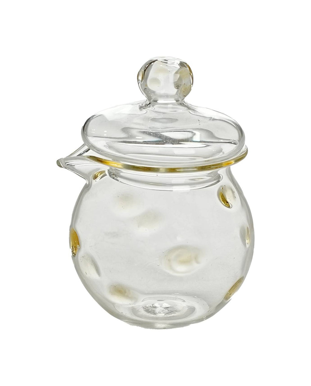 Sugar bowl with amber line