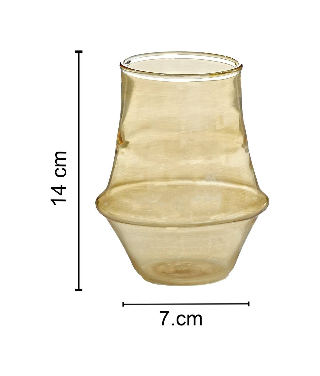 Hand‑Blown Borosilicate Glass Drinking Cup