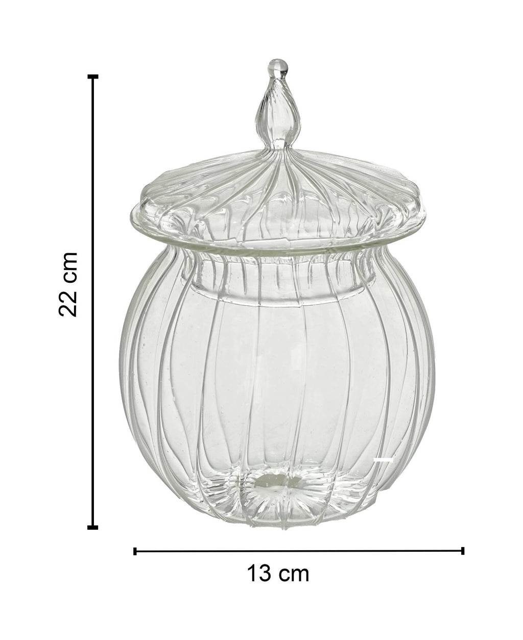 Bonbonniere inner ribbed