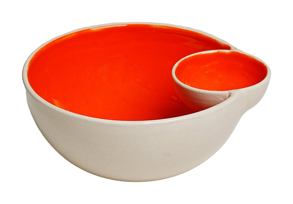 Dual Bowl- Orange