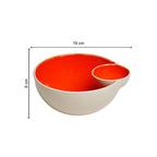Dual Bowl- Orange