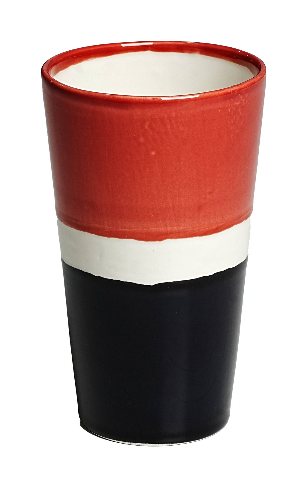 Mug / Tumbler- Red, White & Black Design