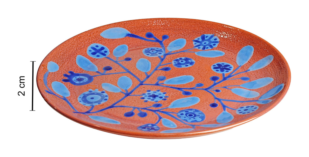 Plate- Decorated Pottery