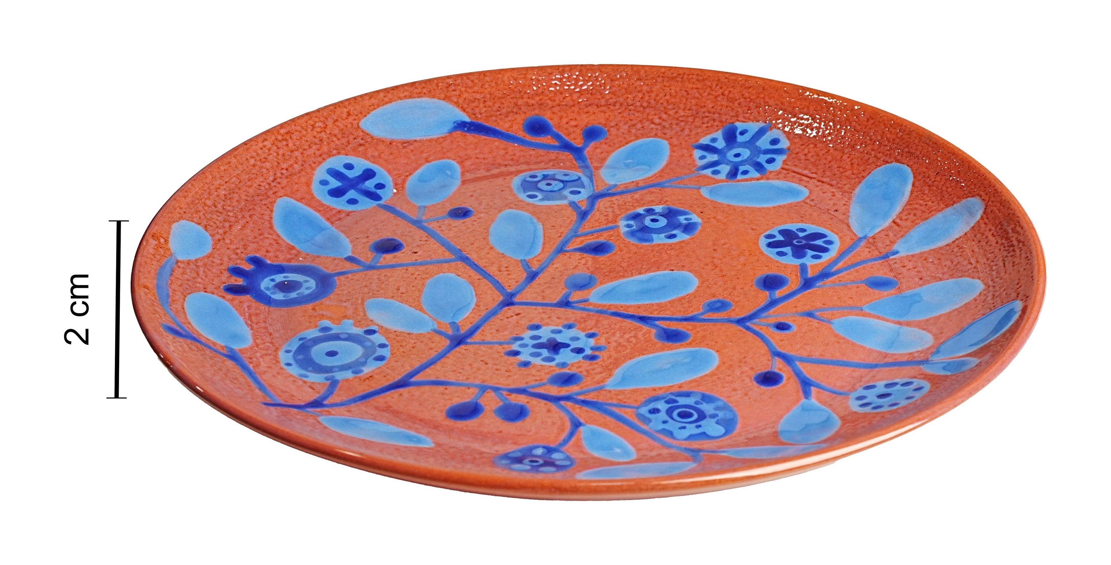 Plate- Decorated Pottery