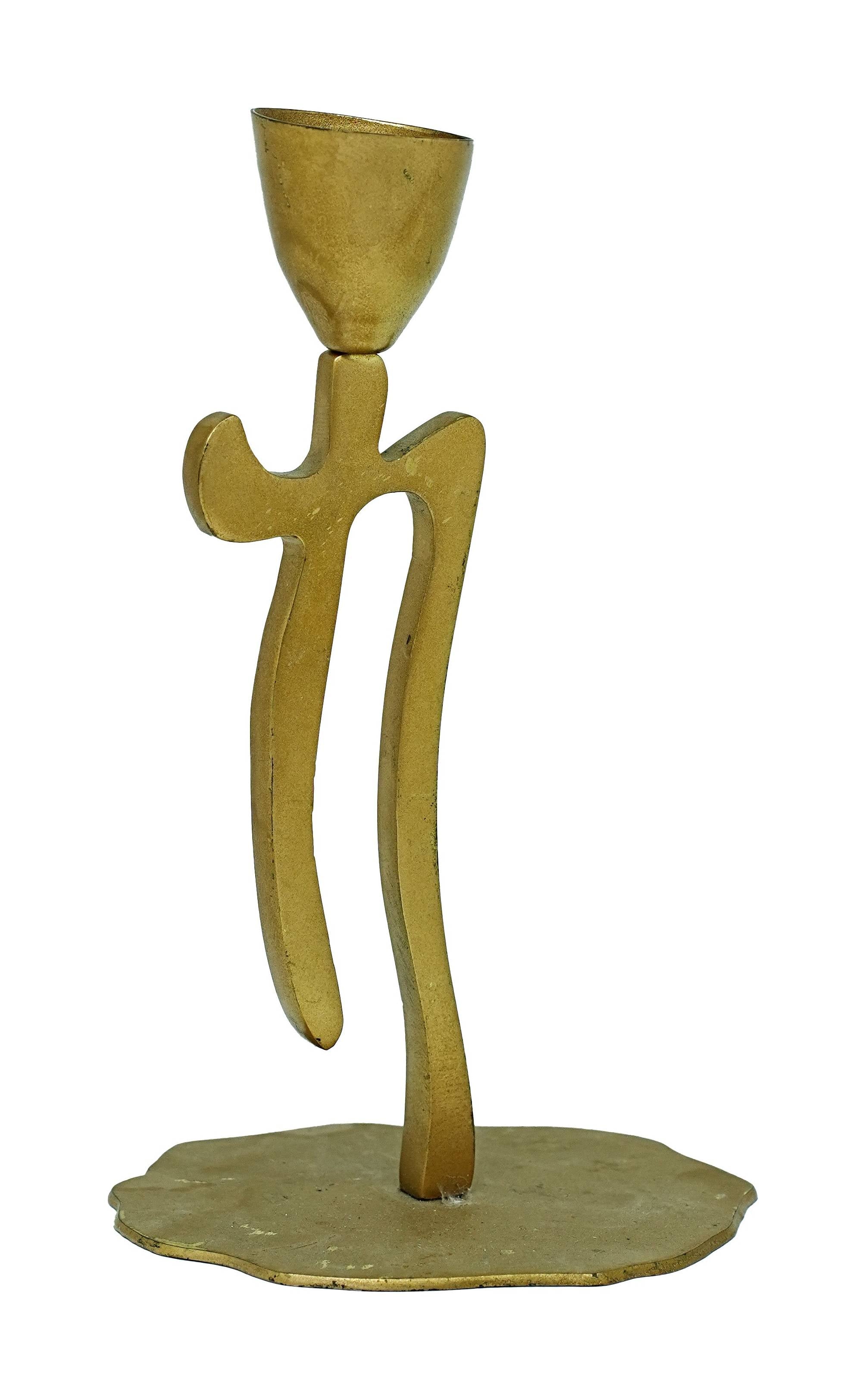 Candlestick Holder- Phoenician Alphabet