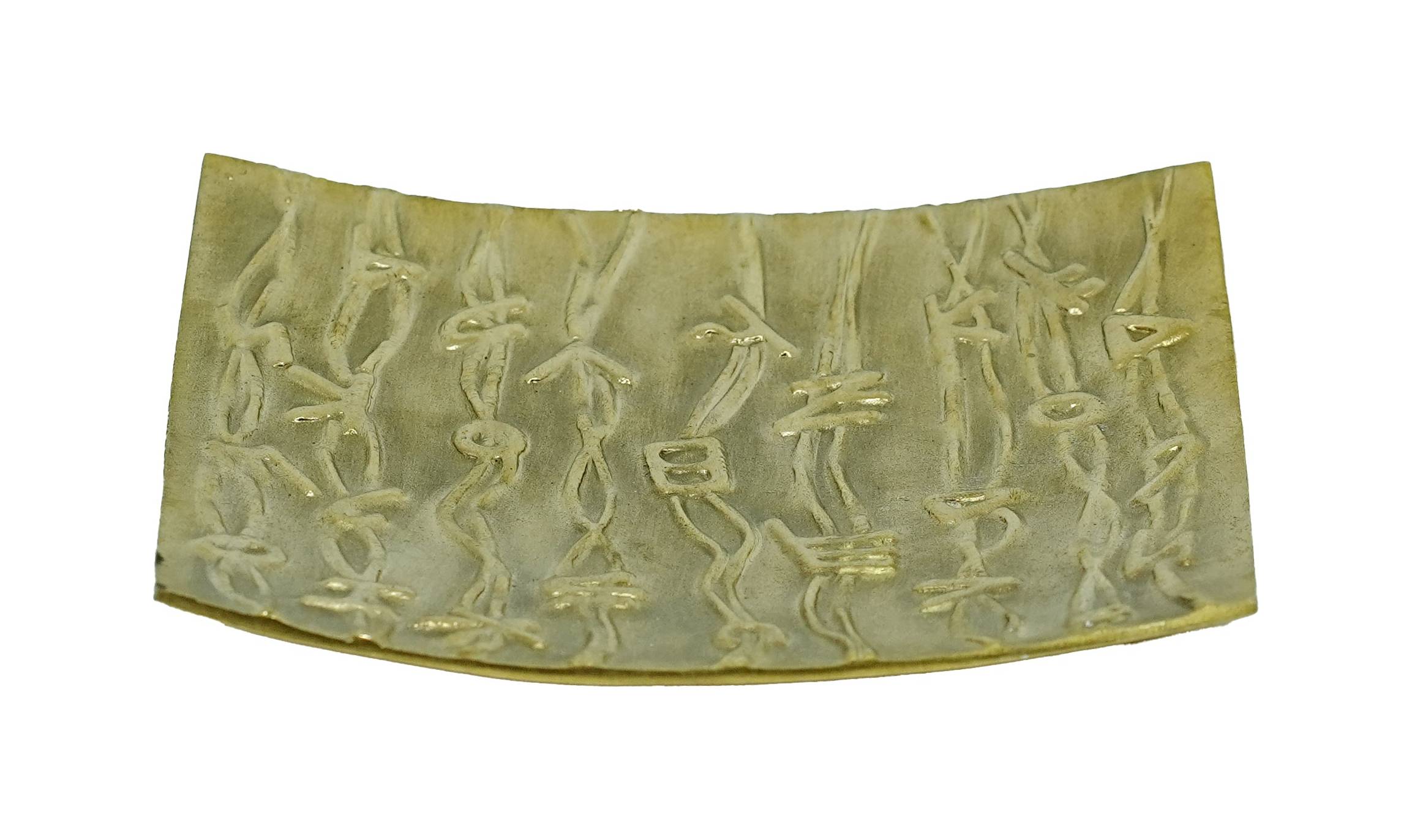 Vide Poche Phoenician alphabet- Golden