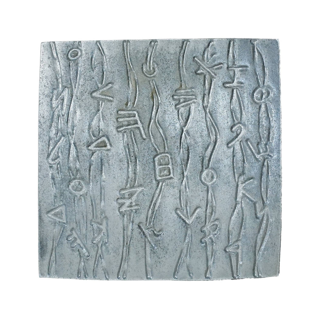 Cendrier Phoenician alphabet- Silver