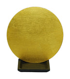 Candle Holder- Wooden with Metal Back Plate