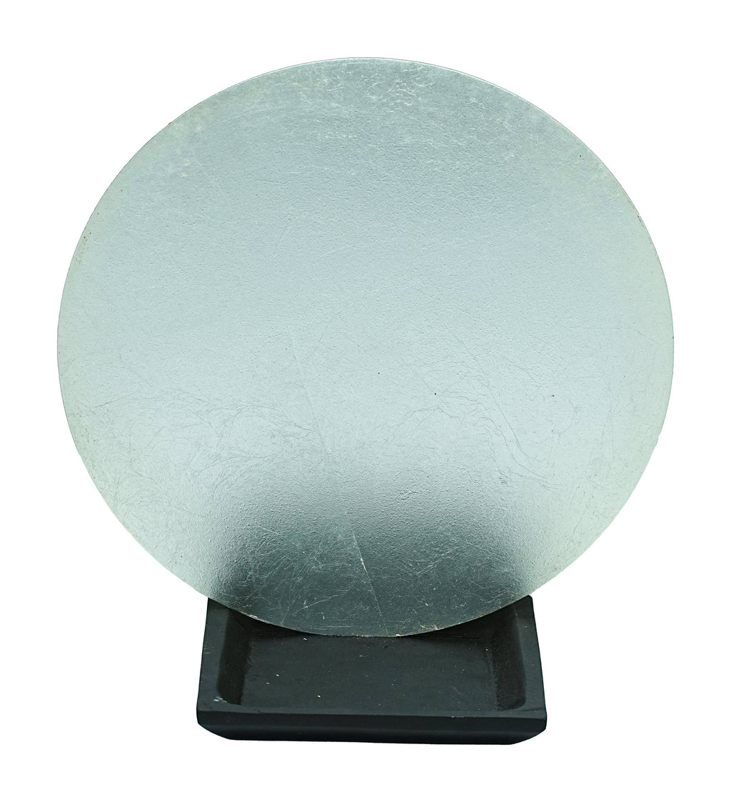 Candle Holder- Wooden with Metal Back Plate