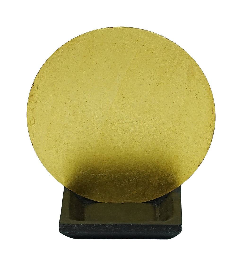 Candle Holder- Wooden with Metal Back Plate