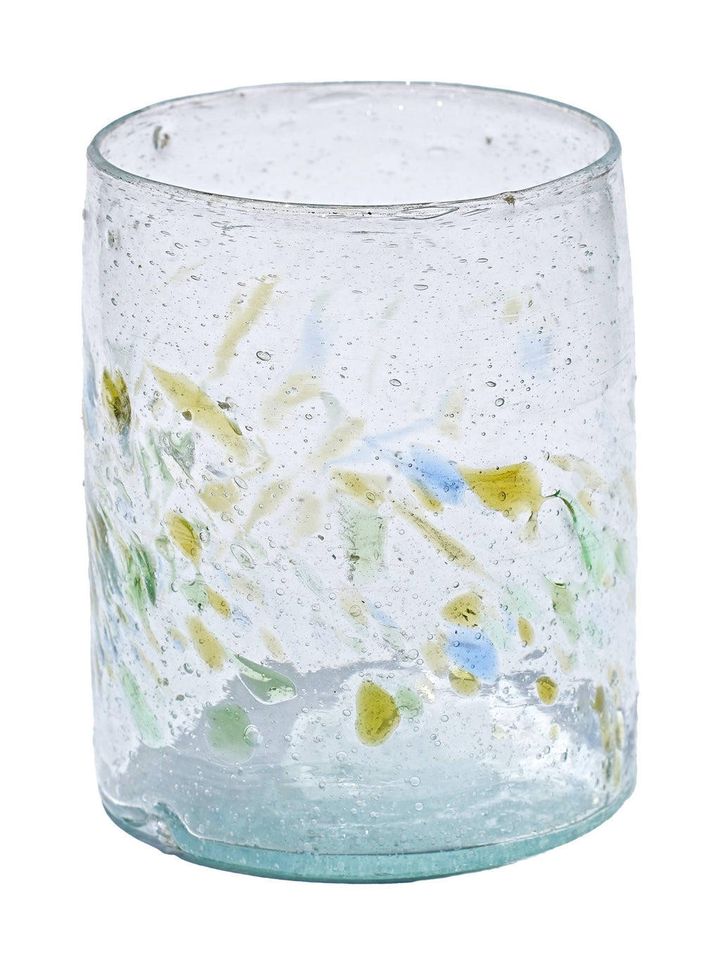 Tumbler- Recycled Glass, Multicolor Fragments