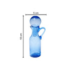 Oil Carafe- Recycled Glass, Blue