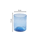 Tumbler- Recycled Glass, Blue