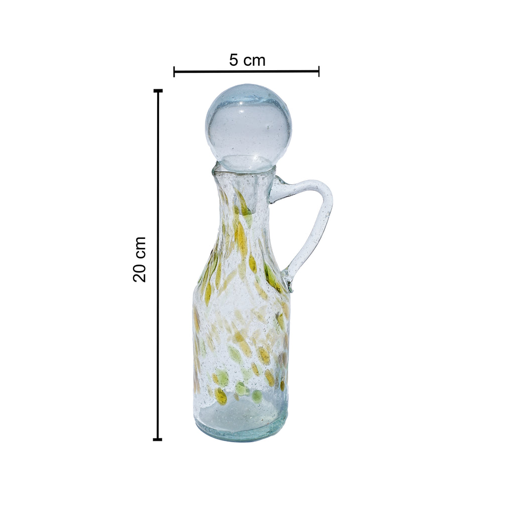 Oil Carafe- Recycled Glass