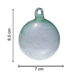 Christmas Ornament- Recycled Glass Clear