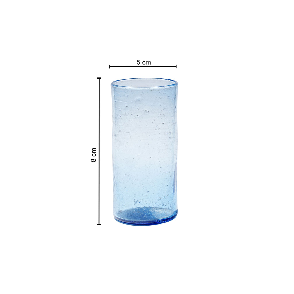 Tumbler- Recycled Glass, Blue