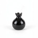 Pomegranate- Recycled Glass, Black